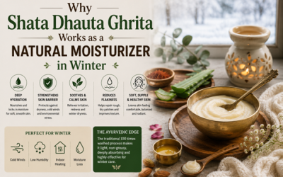 Why Shata Dhauta Ghrita Works as a Natural Moisturizer in Winter